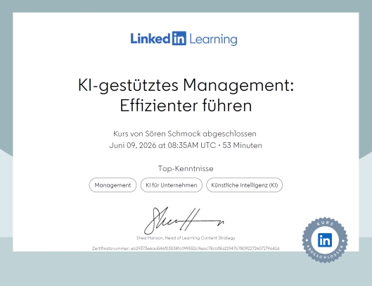KI-gestütztes Management: Effizienter führen